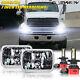 2pcs For Sterling Commercial Truck Lt9500 7x6 5x7 Led Headlights Sealed Beam