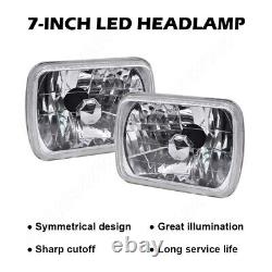 2PCS FOR Sterling Commercial Truck LT9500 7x6 5X7 led Headlights Sealed Beam