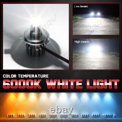 5x7 7x6 inch LED Headlight Hi/Lo Beam Halo DRL for Peterbilt 357 378 379 385
