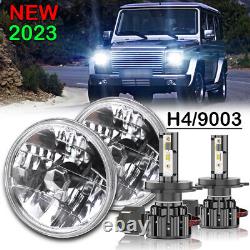 7'' inch LED Headlights For 2002 2003 2004 2005 2006 Mercedes Benz G500 G55 AMG