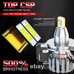 7x6 Inch LED Headlight Hi/Lo Beam for GMC Savana 1500 2500 3500 Safari Van