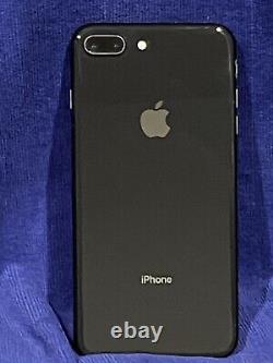 Apple iPhone 8 Plus 256GB Space Gray AT&T Excellent Condition