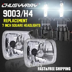 For Freightliner FL50 FL60 FL70 FL80 MT35 MT45 7x6\'\'5x7 LED Headlight DRL HiLo