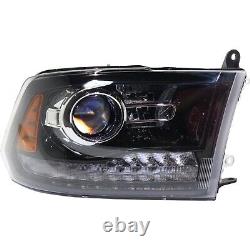Headlight Set For 2019-2022 Ram 1500 Classic Left and Right Side CAPA Halogen