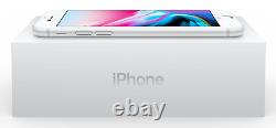 New Apple iPhone 8 Plus Factory Unlocked 64/256GB Silver Smartphone Sealed Box