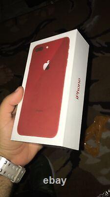 New Apple iPhone 8 Plus Factory Unlocked 64GB Red 5.5 Smartphone Sealed Box