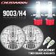 Pair 130w 7 Inch Halo Led Round Headlights Drl For Chevrolet 1953-57 Bel Air