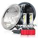 Pair 7 Inch Led Headlight Round Hi/lo Sealed Beam For Chevy Pickup Truck 3100