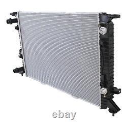 Radiator Kit For 2009-2014 Audi A4 and A4 Quattro 2.0 Liter Automatic Trans 3Pc