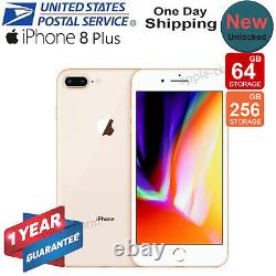 Sealed Apple iPhone 8 Plus Unlocked 64/256GB Gold AT&T T-Mobile A1864 (GSM+CDMA)