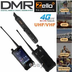 4 DMR UHF 4G Android Téléphone Portable Robuste Étanche Zello PTT Talkie-Walkie P2 PLUS