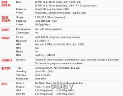 Apple iPhone 7 Plus 128GB Jet Black/Black/Gold/Silver/Pink Débloqué d'Origine