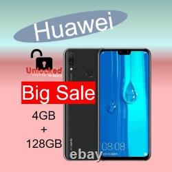 HUAWEI Y9 Plus Débloqué Android 9.0 128Go + 4Go 4000mAh (Noir) Grande vente