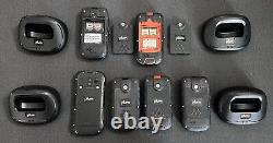 Lot de 6 Téléphones Portables à Clapet Robustes Plum RAM Plus 4G LTE Déverrouillés E910 E920 tels quels