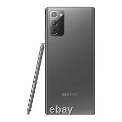 NOUVEAU Samsung Galaxy NOTE20 5G N981U MODÈLE-ÉTATS-UNIS Déverrouillé GSM AT&T T-Mobile Téléphone portable