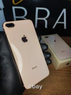 Nouveau smartphone Apple iPhone 8 Plus 256 Go déverrouillé en usine, couleur or, dans sa boîte scellée