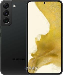Nouveau smartphone déverrouillé d'usine Samsung Galaxy S22 5G SM-S901U 8+128 Go GSM+CDMA