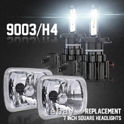 Phares à LED Hi/Lo Beam 7x6 pouces pour Chevy C1500 C2500 C3500 1990-1999