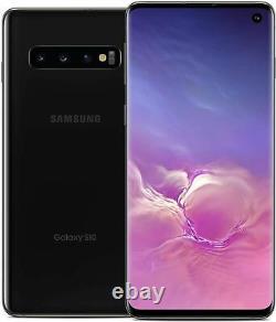 Samsung Galaxy S10 Noir Sprint AT&T T-Mobile Verizon Débloqué d'Usine Excellent