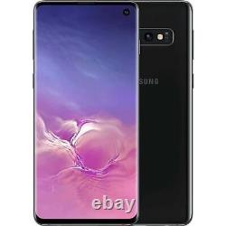 Samsung Galaxy S10 Noir Sprint AT&T T-Mobile Verizon Débloqué d'Usine Excellent